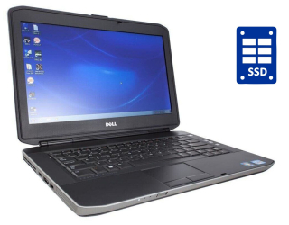 БУ Ноутбук A-класс Dell Latitude E5430 / 14&quot; (1366x768) TN / Intel Core i3-3110M (2 (4) ядра по 2.4 GHz) / 4 GB DDR3 / 120 GB SSD / Intel HD Graphics 4000 / DVD-RW / Win 10 Pro из Европы в Днепре