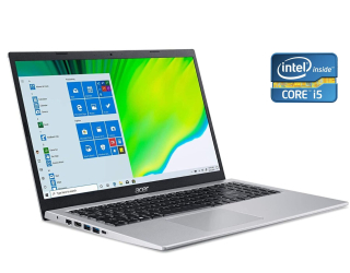 БУ Ультрабук Acer Aspire 5 A515-56 / 15.6&quot; (1920x1080) TN / Intel Core i5-1135G7 (4 (8) ядра по 2.4 - 4.2 GHz) / 8 GB DDR4 / 240 GB SSD / Intel Iris X Graphics / WebCam / Win 11 Home из Европы в Днепре
