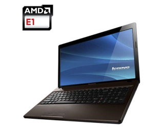 БУ Ноутбук Lenovo Ideapad G585 / 15.6&quot; (1366x768) TN / AMD E1-1200 (2 ядра по 1.4 GHz) / 4 GB DDR3 / 320 GB HDD / AMD Radeon HD 7310 Graphics / WebCam из Европы в Днепре