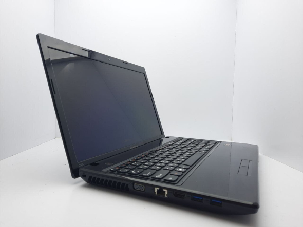 Ноутбук Lenovo Ideapad G585 / 15.6&quot; (1366x768) TN / AMD E1-1200 (2 ядра по 1.4 GHz) / 4 GB DDR3 / 320 GB HDD / AMD Radeon HD 7310 Graphics / WebCam - 3