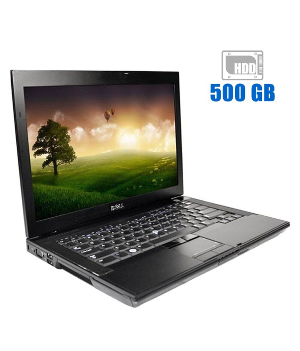 Ноутбук Dell Latitude E6400 / 14.1&quot; (1280x800) TN / Intel Core 2 Duo P8700 (2 ядра по 2.53 GHz) / 4 GB DDR3 / 500 GB HDD / Intel GMA 4500MHD Graphics / АКБ не держит - 1