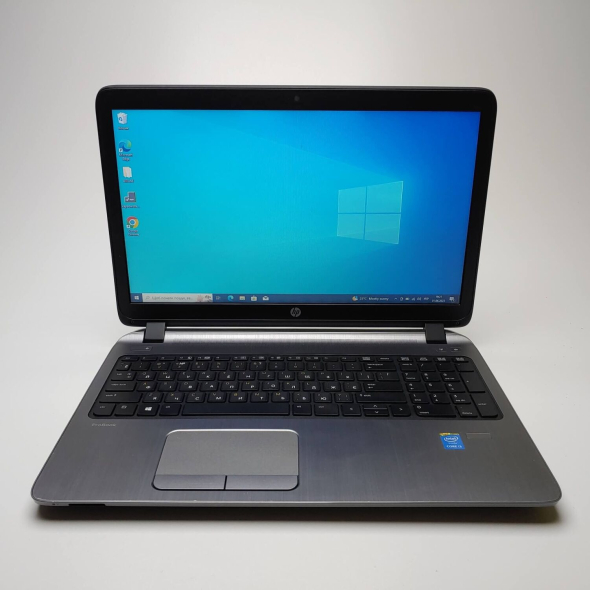 Ноутбук Б-класс HP ProBook 450 G2 / 15.6&quot; (1366x768) TN / Intel Core i3-4005U (2 (4) ядра по 1.7 GHz) / 8 GB DDR3 / 512 GB SSD / Intel HD Graphics 4400 / WebCam / DVD-ROM / Win 10 Pro - 2