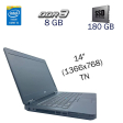 Ноутбук Dell Latitude E5440 / 14" (1366x768) TN / Intel Core i5-4300U (2 (4) ядра по 1.9 - 2.9 GHz) / 8 GB DDR3 / 180 GB SSD / Intel HD Graphics 4400 / WebCam - 1