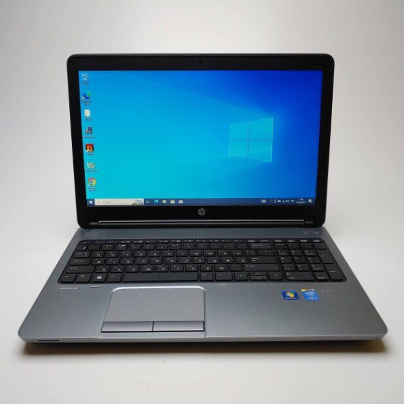 Ноутбук HP ProBook 650 G1 / 15.6&quot; (1920x1080) TN / Intel Core i7-4800MQ (4 (8) ядра по 2.7 - 3.7 GHz) / 8 GB DDR3 / 750 GB HDD / Intel HD Graphics 4600 / WebCam / DVD-ROM / Win 10 Pro - 2