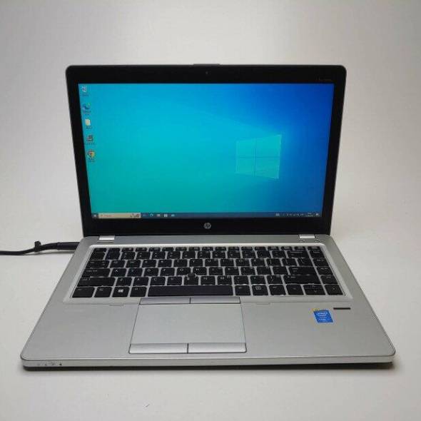 Ультрабук Б-класс HP EliteBook Folio 9480m / 14&quot; (1600x900) TN / Intel Core i7-4600U (2 (4) ядра по 2.1 -3.3 GHz) / 8 GB DDR3 / 250 GB SSD / Intel HD Graphics 4400 / WebCam / Win 10 Pro - 2