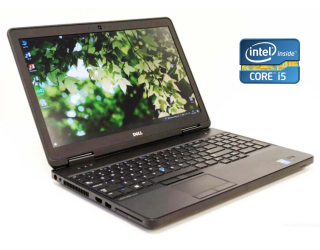 БУ Ноутбук Dell Latitude E5540 / 15.6&quot; (1366x768) TN / Intel Core i5-4200U (2 (4) ядра по 1.6 - 2.6 GHz) / 8 GB DDR3 / 240 GB SSD / Intel HD Graphics 4400 / WebCam / DVD-ROM / Win 10 Pro из Европы в Днепре
