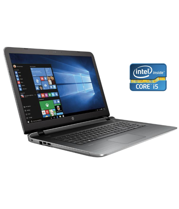 Ноутбук HP Pavilion 17-g119dx / 17.3&quot; (1600x900) TN / Intel Core i5-4210U (2 (4) ядра по 1.7 - 2.7 GHz) / 16 GB DDR3 / 256 GB SSD / Intel HD Graphics 4400 / WebCam / Win 10 Home - 1