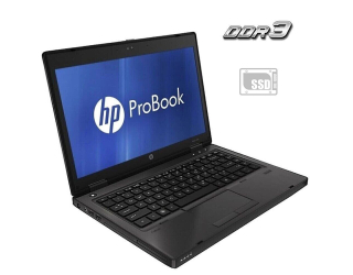 БУ Ноутбук HP ProBook 6470b / 14&quot; (1366x768) TN / Intel Core i3-2370M (2 (4) ядра по 2.4 GHz) / 4 GB DDR3 / 120 GB SSD / Intel HD Graphics 4000 / WebCam из Европы
