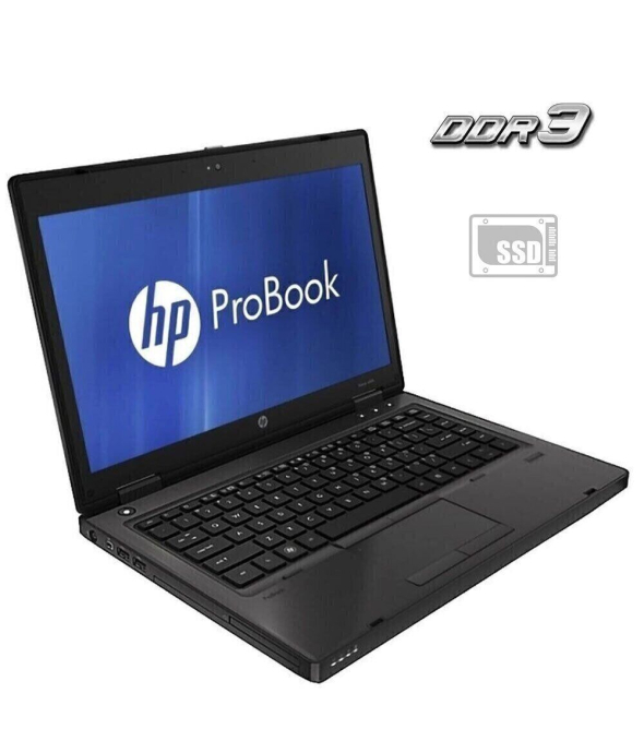 Ноутбук HP ProBook 6470b / 14&quot; (1366x768) TN / Intel Core i3-3110M (2 (4) ядра по 2.4 GHz) / 8 GB DDR3 / 240 GB SSD / Intel HD Graphics 4000 / WebCam - 1