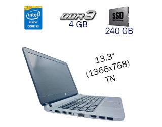БУ Нетбук HP ProBook 430 G2 / 13.3&quot; (1366x768) TN / Intel Core i3-5010U (2 (4) ядра 2.1 GHz) / 4 GB DDR3 / 240 GB SSD / Intel HD Graphics 5500 / WebCam  из Европы в Дніпрі