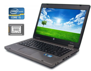 БУ Ноутбук HP ProBook 6470b / 14&quot; (1366x768) TN / Intel Core i5-3340M (2 (4) ядра по 2.7 - 3.4 GHz) / 8 GB DDR3 / 120 GB SSD / Intel HD Graphics 4000 / WebCam / DisplayPort из Европы