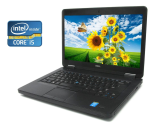 БУ Ноутбук Б-класс Dell Latitude E5440 / 14&quot; (1600x900) TN Touch / Intel Core i5-4200U (2 (4) ядра по 1.6 - 2.6 GHz) / 8 GB DDR3 / 240 GB SSD / Intel HD Graphics 4400 / WebCam / DVD-ROM / Win 10 Pro из Европы в Дніпрі