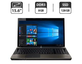 БУ Ноутбук Б-класс HP ProBook 4520s / 15.6&quot; (1366x768) TN / Intel Core i5-480M (2 (4) ядра по 2.66 - 2.93 GHz) / 8 GB DDR3 / 128 GB SSD / AMD Radeon HD 5145, 512 MB GDDR3, 64-bit / DVD-ROM / VGA из Европы в Дніпрі
