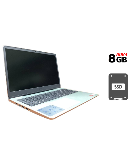 Ноутбук Dell Inspiron 3505 / 15.6&quot; (1366х768) TN / AMD Athlon Silver 3050U (2 ядра по 2.3 - 3.2 GHz) / 8GB DDR4 / 480GB SSD M.2 / Radeon RX Vega 2 Graphics - 1