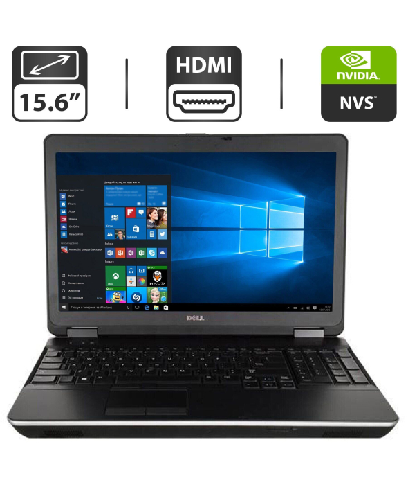 Ноутбук Б-класс Dell Latitude E6520 / 15.6&quot; (1366x768) TN / Intel Core i5-2410M (2 (4) ядра по 2.3 - 2.9 GHz) / 4 GB DDR3 / 500 GB HDD / nVidia NVS 4200M, 1 GB GDDR3, 64-bit / HDMI - 1