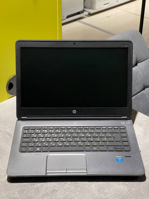 Ноутбук HP ProBook 640 G1 / 14&quot; (1366x768) TN / Intel Core i5-4200M (2 (4) ядра по 2.5 - 3.1 GHz) / 8 GB DDR3 / 240 GB SSD / Intel HD Graphics 4600 / WebCam - 2