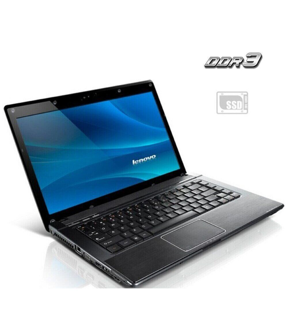 Ноутбук Lenovo G560 / 15.6&quot; (1366x768) TN / Intel Core i3-350M (2 (4) ядра по 2.26 GHz) / 4 GB DDR3 / 120 GB SSD / Intel HD Graphics / WebCam - 1