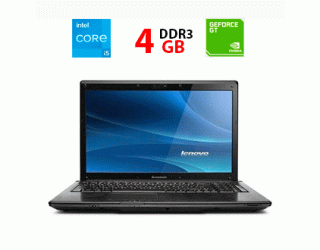 БУ Ноутбук Б-класс Lenovo G560 / 15.6&quot; (1366x768) TN / Intel Core i5-480M (2 (4) ядра по 2.66 - 2.93 GHz) / 4 GB DDR3 / 640 GB HDD / nVidia GeForce 310M, 1 GB GDDR3, 64-bit из Европы в Дніпрі