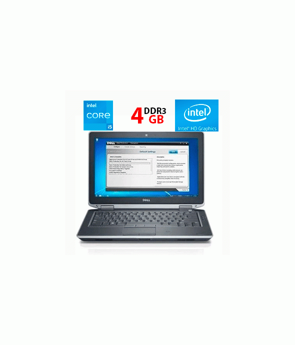 Ноутбук Dell Latitude E6330 / 13.3&quot; (1366x768) TN / Intel Core i5-3380M (2 (4) ядра по 2.9 - 3.6 GHz) / 4 GB DDR3 / 240 GB SSD / Intel HD Graphics 4000 - 1