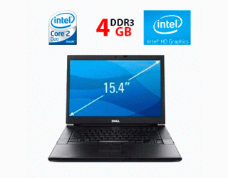 БУ Ноутбук Б-класс Dell Latitude E6500 / 15.6&quot; (1440x900) TN / Intel Core 2 Duo P8700 (2 ядра по 2.53 GHz) / 4 GB DDR3 / 240 GB SSD / Intel GMA 4500MHD Graphics из Европы в Днепре