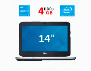 БУ Ноутбук Dell Latitude E5430 / 14&quot; (1366x768) TN / Intel Core i5-3210M (2 (4) ядра по 2.5 - 3.1 GHz) / 4 GB DDR3 / 240 GB SSD / Intel HD Graphics 4000 / WebCam из Европы в Днепре