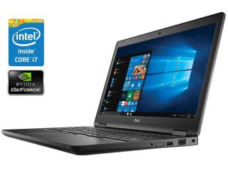 БУ Игровой ноутбук Dell Latitude 5591 / 15.6&quot; (1920x1080) IPS / Intel Core i7-8750H (6 (12) ядер по 2.2 - 4.1 GHz) / 8 GB DDR4 / 480 GB SSD / nVidia GeForce MX130, 2 GB DDR5, 64-bit / WebCam из Европы