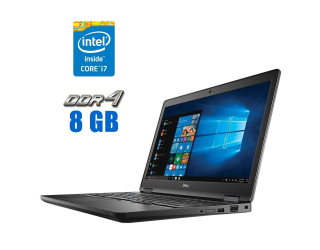 БУ Ноутбук Dell Latitude 5591 / 15.6&quot; (1920x1080) IPS / Intel Core i7-8750H (6 (12) ядер по 2.2 - 4.1 GHz) / 8 GB DDR4 / 480 GB SSD / Intel UHD Graphics 630 / WebCam из Европы в Днепре