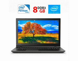 БУ Ноутбук Toshiba Satellite C55 / 15.6&quot; (1366x768) TN / Intel Pentium N3700 (4 ядра по 1.6 - 2.4 GHz) / 8 GB DDR3 / 128 GB SSD / Intel HD Graphics / WebCam из Европы