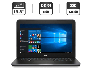БУ Ноутбук Б-класс Dell Latitude 3380 / 13.3&quot; (1366x768) TN / Intel Core i3-6006U (2 (4) ядра по 2.0 GHz) / 8 GB DDR4 / 128 GB SSD / Intel HD Graphics 520 / WebCam / HDMI из Европы в Дніпрі