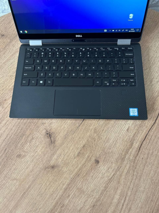 Ультрабук-трансформер Б-класс Dell XPS 13 9365 x360 / 13.3&quot; (1920x1080) IPS Touch / Intel Core i5-7Y57 (2 (4) ядра по 1.2 - 3.3 GHz) / 8 GB DDR3 / 256 GB SSD M.2 / Intel HD Graphics 615 / WebCam / mini DisplayPort - 3