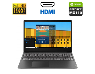 БУ Ноутбук Б-класс Lenovo IdeaPad S145-15IWL / 15.6&quot; (1920x1080) TN / Intel Pentium Gold 5405U (2 (4) ядра по 2.3 GHz) / 8 GB DDR4 / 500 GB HDD / nVidia GeForce MX110, 2 GB GDDR5, 64-bit / WebCam / HDMI из Европы в Днепре
