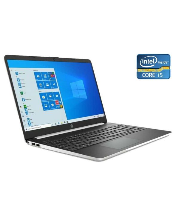 Ультрабук HP 15-dy1751ms / 15.6&quot; (1366x768) TN Touch / Intel Core i5-1035G1 (4 (8) ядра по 1.0 - 3.6 GHz) / 8 GB DDR4 / 512 GB SSD / Intel UHD Graphics / WebCam / Win 10 Home - 1