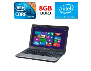 БУ Ноутбук Medion Akoya E6232 / 15.6&quot; (1366x768) TN / Intel Core i3-3110M (2 (4) ядра по 2.4 GHz) / 4 GB DDR3 / 320 GB HDD / Intel HD Graphics 4000 / WebCam из Европы в Дніпрі