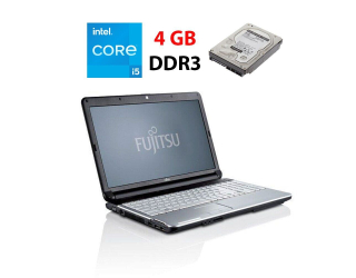 БУ Ноутбук Б-класс Fujitsu Lifebook A532 / 15.6'' (1366x768) TN / Intel Core i5-3210M (2 (4) ядра по 2.5 - 3.1 GHz) / 4 GB DDR3 / 500 GB HDD / Intel HD Graphics 4000 / WebCam из Европы в Дніпрі