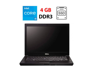 БУ Ноутбук Dell Latitude E6420 / 14&quot; (1366x768) TN / Intel Core i5-2410M (2 (4) ядра по 2.3 - 2.9 GHz) / 4 GB DDR3 / 256 GB SSD / Intel HD Graphics 3000 / WebCam из Европы в Днепре