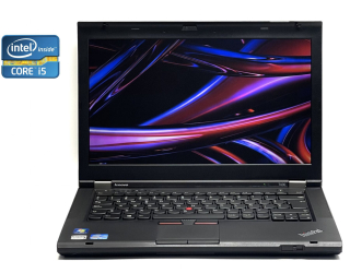 БУ Ноутбук А-класс Lenovo ThinkPad T430 / 14&quot; (1600x900) TN / Intel Core i5-3320M (2 (4) ядра по 2.6 - 3.3 GHz) / 4 GB DDR3 / 120 GB SSD / Intel HD Graphics 4000 / WebCam / DVD-RW из Европы в Дніпрі