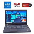 Ноутбук Lenovo ThinkPad L560 / 15.6" (1920x1080) TN / Intel Core i5-6300U (2 (4) ядра по 2.4 - 3.0 GHz) / 8 GB DDR3 / 256 GB SSD / WebCam - 1