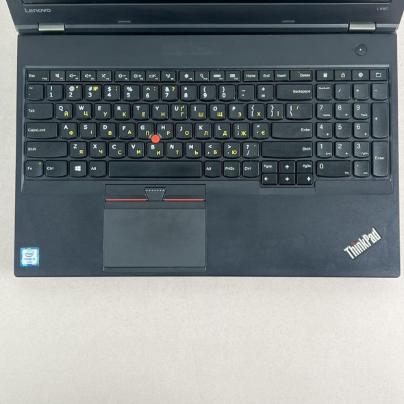 Ноутбук Lenovo ThinkPad L560 / 15.6&quot; (1920x1080) TN / Intel Core i5-6300U (2 (4) ядра по 2.4 - 3.0 GHz) / 8 GB DDR3 / 256 GB SSD / WebCam - 3