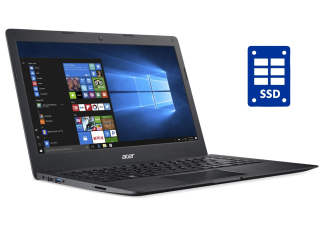 БУ Ультрабук А-класс Acer Swift SF114-31-C1GS / 14&quot; (1920x1080) TN / Intel Celeron N3060 (2 ядра по 1.6 - 2.48 GHz) / 4 GB DDR3 / 64 GB SSD / Intel HD Graphics 400 / WebCam / Win 10 Home из Европы в Дніпрі