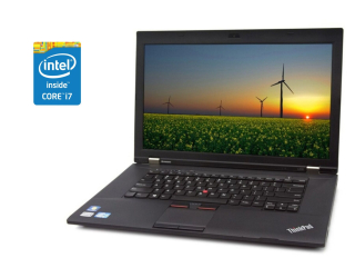 БУ Ноутбук А-класс Lenovo ThinkPad L530 / 15&quot; (1366x768) TN / Intel Core i7-3520M (2 (4) ядра по 2.9 - 3.6 GHz) / 4 GB DDR3 / 128 GB SSD / Intel HD Graphics 4000 / WebCam / Win 10 Pro из Европы в Днепре
