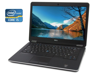 БУ Ультрабук А-класс Dell Latitude E7440 / 14&quot; (1366x768) TN / Intel Core i5-4300U (2 (4) ядра по 1.9 - 2.9 GHz) / 8 GB DDR3 / 128 GB SSD / Intel HD Graphics 4400 / WebCam из Европы