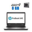 Ноутбук HP Probook 640 G3 / 14" (1920x1080) TN / Intel Core i3-7100U (2 (4) ядра по 2.4 GHz) / 8 GB DDR4 / 480 GB SSD / Intel HD Graphics 620 / WebCam - 1
