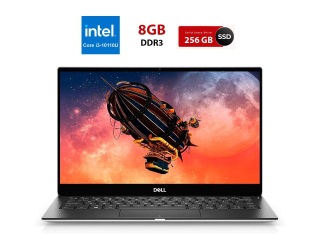 БУ Ноутбук Dell XPS 7390 / 13.3&quot; (1920x1080) IPS / Intel Core i3-10110U (2 (4) ядра по 2.1 - 4.1 GHz) / 8 GB DDR3 / 256 GB SSD / Intel UHD Graphics 620 / WebCam / USB 3.1 / HDMI из Европы в Дніпрі
