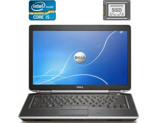 БУ Ноутбук Dell Latitude E6430 / 14&quot; (1366x768) TN / Intel Core i5-3210M (2 (4) ядра по 2.5 - 3.1 GHz) / 4 GB DDR3 / 120 GB SSD / Intel HD Graphics 4000 / HDMI из Европы в Дніпрі