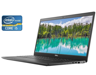 БУ Ноутбук Dell Latitude 3510 / 15.6&quot; (1920x1080) TN / Intel Core i5-10210U (4 (8) ядра по 1.6 - 4.2 GHz) / 8 GB DDR4 / 256 GB SSD / Intel UHD Graphics / WebCam / Win 10 из Европы в Днепре