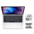 Ультрабук Б-класс Apple MacBook Air 13 (2019) / 13.3" (2560x1600) IPS / Intel Core i5-8210Y (2 (4) ядра по 1.6 - 3.6 GHz) / 8 GB DDR3 / 256 GB SSD / Intel UHD Graphics 617 / WebCam / True Tone / Touch ID / Silver - 1