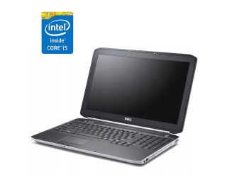 БУ Ноутбук Б-класс Dell Latitude E5520 / 15.6&quot; (1366x768) TN / Intel Core i5-2520M (2 (4) ядра по 2.5 - 3.2 GHz) / 4 GB DDR3 / 240 GB SSD / Intel HD Graphics 3000 / WebCam из Европы в Днепре