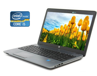БУ Ноутбук А- класс HP ProBook 450 G1 / 15.6&quot; (1366x768) TN / Intel Core i5-4200M (2 (4) ядра по 2.5 - 3.1 GHz) / 8 GB DDR3 / 128 GB SSD / Intel HD Graphics 4600 / WebCam / DVD-RW / Win 10 Pro из Европы в Дніпрі