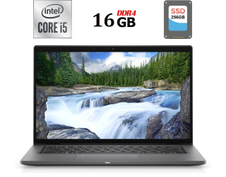 БУ Ультрабук Б-класс Dell Latitude 7410 / 14&quot; (1920x1080) IPS / Intel Core i5-10310U (4 (8) ядра по 1.7 - 4.4 GHz) / 16 GB DDR4 / 256 GB SSD / Intel UHD Graphics / WebCam / USB 3.2 / HDMI / Windows 10 лицензия из Европы в Днепре