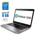 Ноутбук HP EliteBook Folio 1040 G3 / 14" (2560x1440) IPS Touch / Intel Core i5-6200U (2 (4) ядра по 2.3 - 2.8 GHz) / 8 GB DDR4 / 480 GB SSD / Intel HD Graphics 520 / WebCam / HDMI - 1